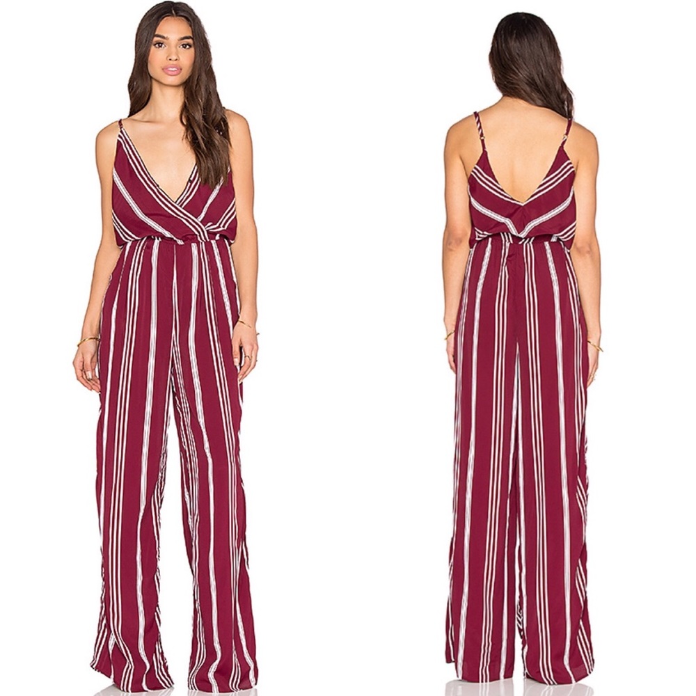 Flynn Skye Dressy Dahlia Stripe Jumpsuit